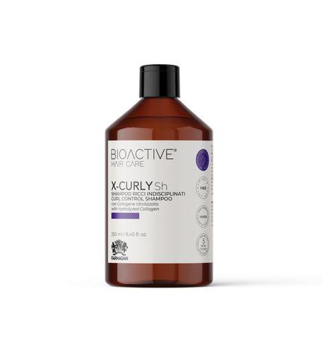 #Farmagan Bioactive Hair Care X-curly Sh Curl Control Shampoo 250ml